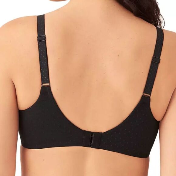 WACOAL 857303 BACK APPEAL MINIMIZER BRA IN BLACK - Picture 3 of 10